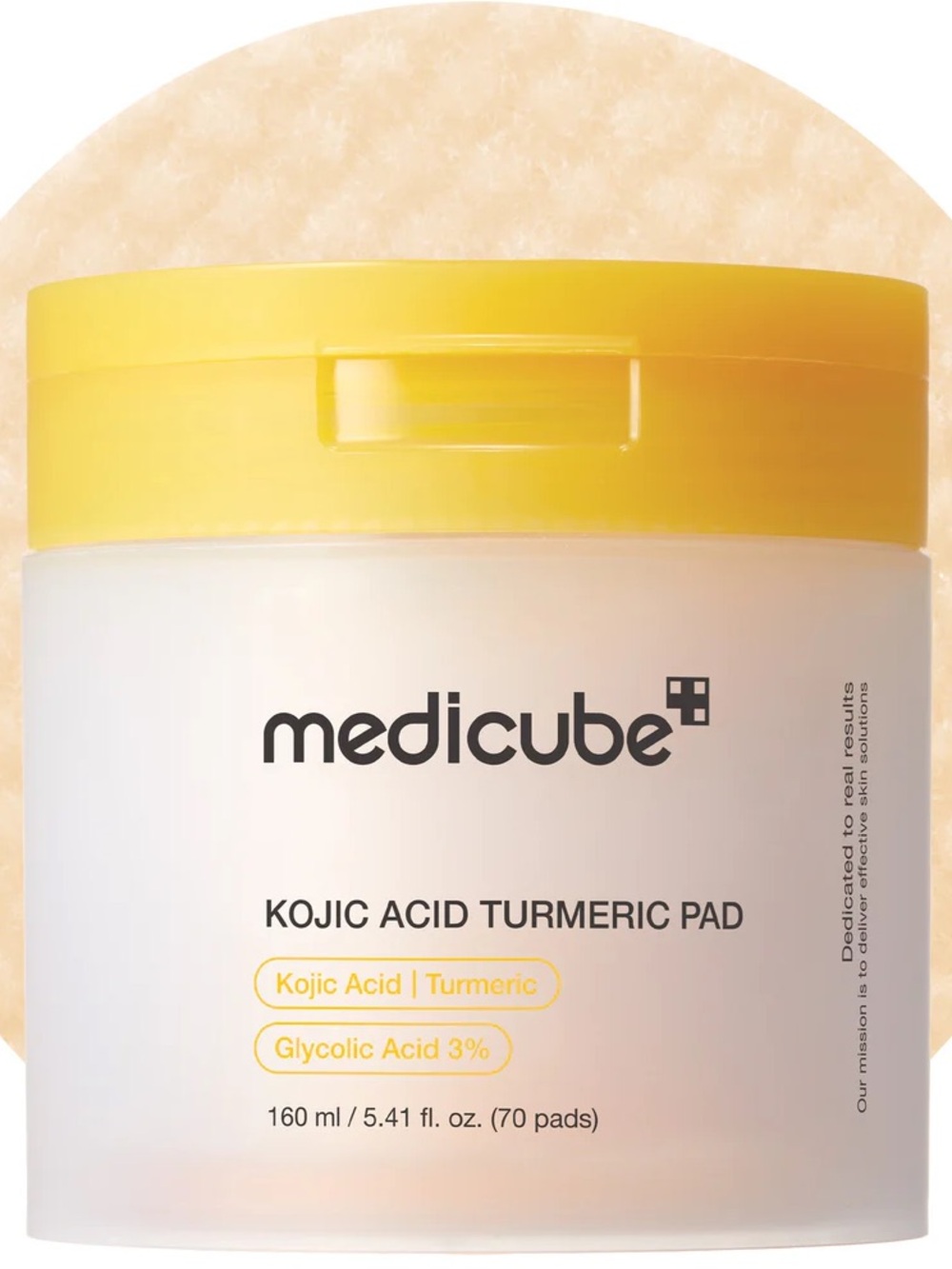 Medicube Kojic Acid Turmeric Toner Pads